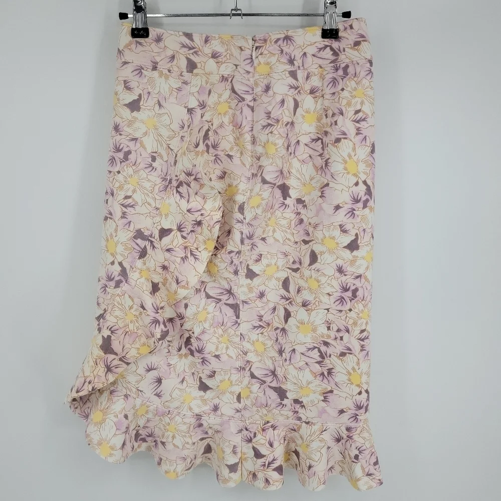 Anthropologie womens ruffled